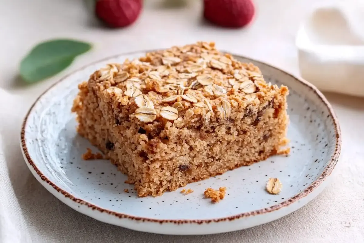 Delicious Oatmeal Cake with Cream Cheese Frosting